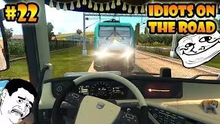 ★ IDIOTS on the road #22 - ETS2MP | Funny moments - Euro Truck Simulator 2 Multiplayer