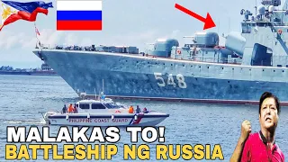 BATTLESHIP NG RUSSIA DUMATING NA SA MANILA BAY