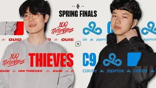 100 Thieves v Cloud9 | LCS Spring Playoffs | Upper Bracket Semi-Finals | Game 2 (2024)