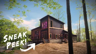 An Epic Modern Mountain Cabin Has Been Built Outside Nashville! Sneak Peek!