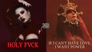 HOLY FVCK vs If I Can't Have Love, I Want Power | Demi Lovato & Halsey (Album Battle) 🖤🕯️