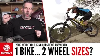 Why Do Both Wheels Have To Be The Same Size? | Ask GMBN Anything About Mountain Biking