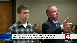 Judge orders competency exams in deadly I-75 rock-throwing incident