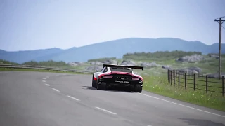 Assetto Corsa PS4 Highlands Porsche 911 RSR 2017 with Thrustmaster T150 V1.14