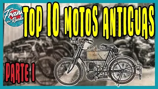 Top 10 MOTOCICLETAS ANTIGUAS que debes de conocer (parte 1) | MOTOS QUE NO CONOCÍAS | motos clásicas