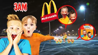 DON'T ORDER ANGRY VLAD AND NIKI HAPPY MEAL FROM McDonalds at 3AM!