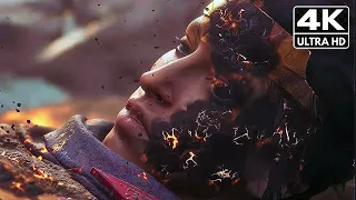 Justice League - Evil Superman Destroy Wonder Woman Scene (4K Ultra HDR)