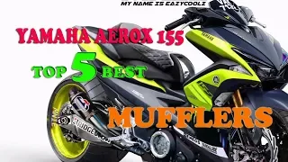 YAMAHA Aerox155 TOP 5 mufflers soundtest
