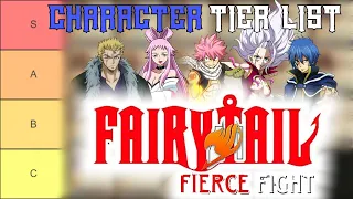 Fairy Tail Fierce Fight Character Tier List