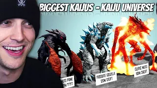 OFFICIAL Kaiju Universe Size Comparison (Reaction)