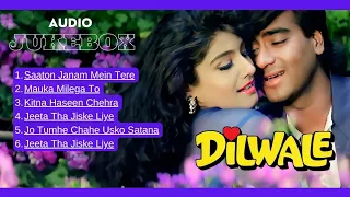 Dilwale (1994) All Songs Jukebox | Ajay Devgn, Sunil Shetty, Raveena Tandon | Kumar Sanu