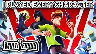 I Played Every Multiversus Alpha Character! | Overview and Impressions