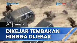 Pasukan Ukraina Dikejar Tembakan Drone Tentara 'Hantu' LPR, Tampak Dijebak oleh Mobil Militer Rusia