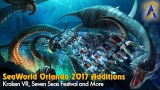 Kraken VR, New Festival and More Announced for SeaWorld Orlando in 2017