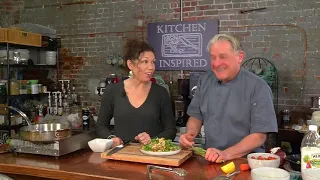 Show 12 - Asian Noodle Bowl, and White Bean and Farro Salad with Goat Cheese Beignets