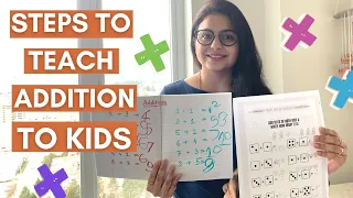 How To Teach Addition to 3, 4 and 5 Years Old Kids | Gautam Pragya