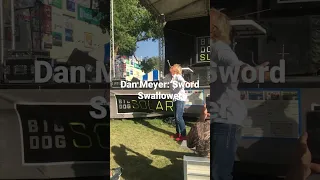 Dan Meyer: Sword Swallower who performed at The Eastern Idaho State Fair