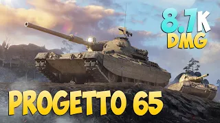 Progetto 65 - 7 Kills 8.7K DMG - Good contribution! - World Of Tanks