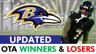 UPDATED Baltimore Ravens OTA Winners & Losers Ft. Rashod Bateman, Lamar Jackson & Trenton Simpson