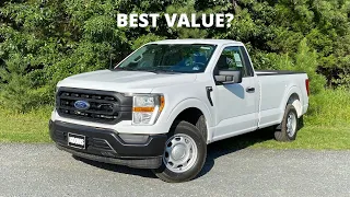 2022 Ford F150 XL - REVIEW and POV DRIVE.. BEST Work Truck?