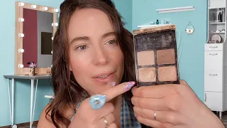 ASMR - Makeup Artist Does Your Makeup for Spring (Layered, Personal Attention)