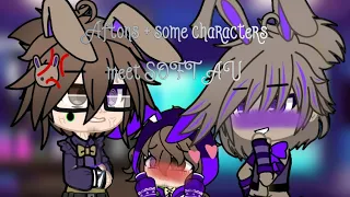 Aftons + some Characters Meet SOFT AU/GACHA FNAF/MY AU (OLD)