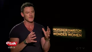 Luke Evans on Professor Marston and the Wonder Women