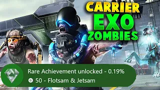 ALL CARRIER EXO ZOMBIES ACHIEVEMENTS | Call of Duty Advanced Warfare Zombies