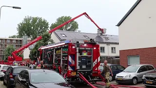 Zeer grote brand grip 2 in woningen met zonnepanelen #kinsbergenstraat #Arnhem