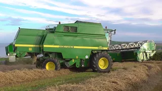 Harvest 2017 John Deere 2266 & 1177 Combine Harvesters