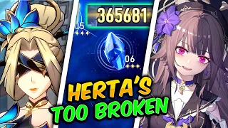 ✅ZERO Cycles with Herta! New 1.2 Memory of Xianzhou Stage 6 | Honkai StarRail Forgotten Hall 3 Stars