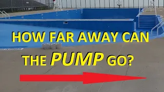 How Far From The Pool Can The Pump Be?