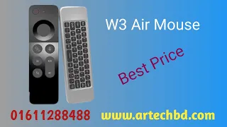 Wechip W3 Air Mouse Voice Control BD | AR TECH BD | Bangla Unboxing Review | 2023