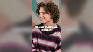 Timothée Chalamet Breaks Down Recording 'Pure Imagination'