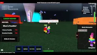 Very Random Round of Sharknado in Tornado Alley- Roblox