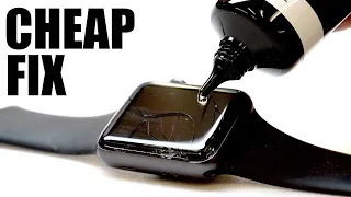 How to Repair a Cracked Apple Watch using UV Resin