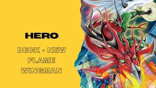 HERO Deck with Elemental HERO Flame Wingman - Infernal Rage - EDOPRO Replays