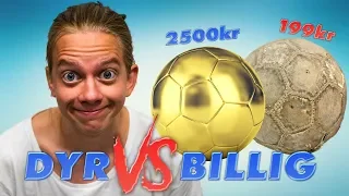 DYR vs BILLIG Sport! (Fotboll för 2500kr)