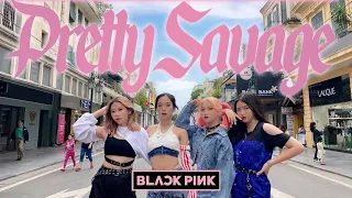 [KPOP IN PUBLIC CHALLENGE] BLACKPINK (블랙핑크) - PRETTY SAVAGE I DANCE COVER by YB Crew
