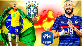 FIFA 22 PS5 | Brazil Vs France | World Cup full match | Ft. 4K 60fps | Gameplay,