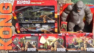Ripping Open 6 KONG: SKULL ISLAND Toys ~Action Figures ~ Vehicles ~ Play Sets ~ Creatures