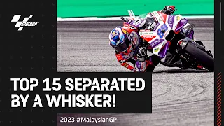 The close fight for Q2 spots in the last 5 mins of MotoGP™ Practice! ⚔️ | 2023 #MalaysianGP