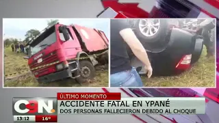 Fatal accidente en Ypané