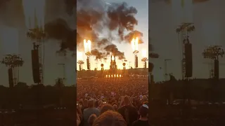 Rammstein Sonne Live Fire Final 2022