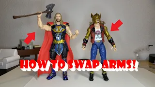 Custom Marvel Legends Thor Love and Thunder Part 1 (Arms)