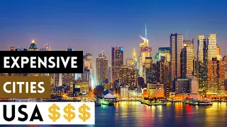 Top 10 Most Expensive Cities To Live In The United States | Expensive Cities USA