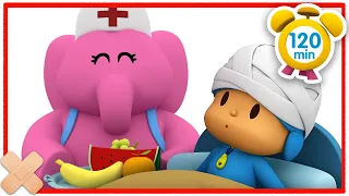 🤕 POCOYO in ENGLISH - Pocoyo is sick [ 120 minutes ] | Full Episodes | VIDEOS and CARTOONS for KIDS