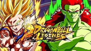 NEW BOJACK TRANSFORMING SSJ2 GOHAN IN LEGENDS! Dragon Ball Legends Full Power Bojack & SSJ2 Gohan