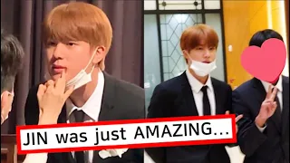 BTS Jin was Spotted at his Brother's Wedding, He made All the Guests Laugh!