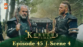 Kurulus Osman Urdu | Season 1 Episode 45 Scene 4 | Belgay, Kongar ke liye pareshaan hai!